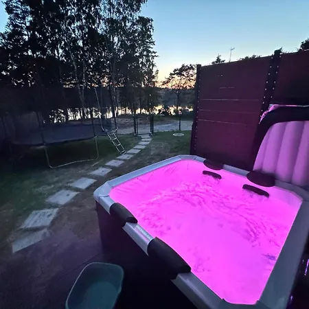 Na Kaszubach Nad Jeziorem - Prywatne Jacuzzi I Rowerek Wodny *